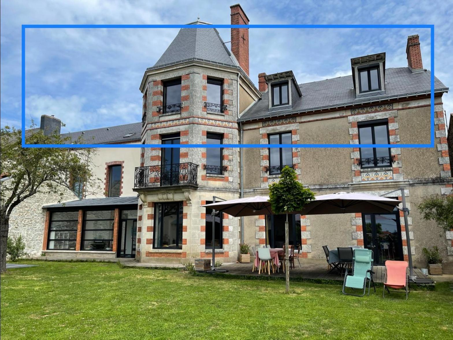 Appartement 160M2 - 2E Etage Maison De Maitre Beaupréau-en-Mauges Exterior foto